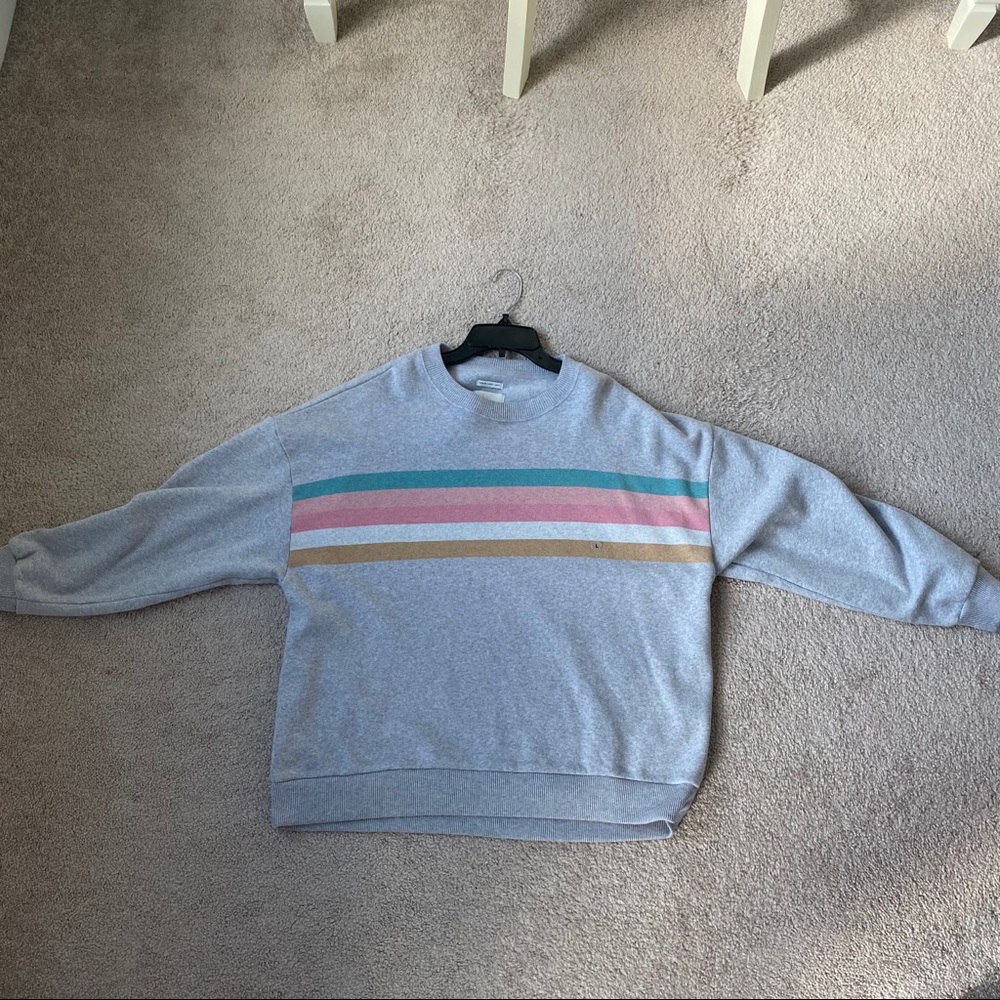AE Drop Shoulder Crewneck Sweatshirt
